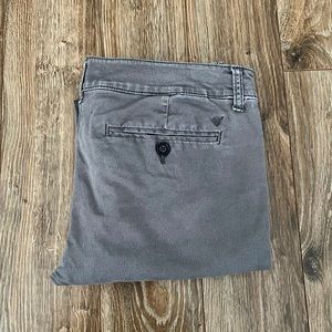 American Eagle 🦅 bootcut gray khaki pants